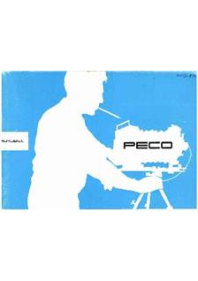 Plaubel Peco manual. Camera Instructions.
